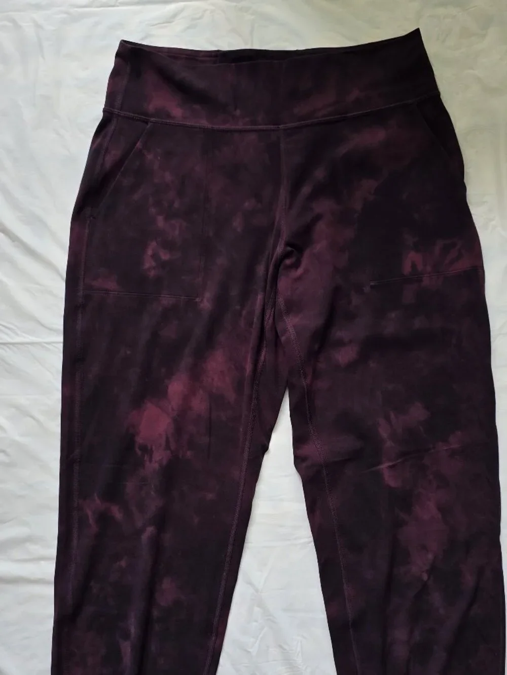 Lululemon Align High Rise Jogger Diamond Dye Cassis Black Size 10 Nulu
